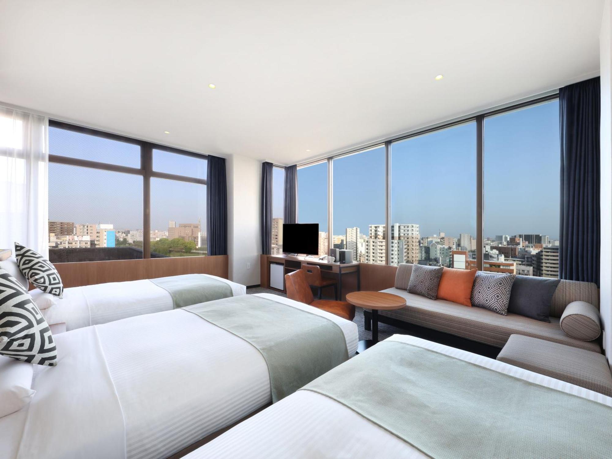 Hotel Mystays Kumamoto Riverside Exteriör bild